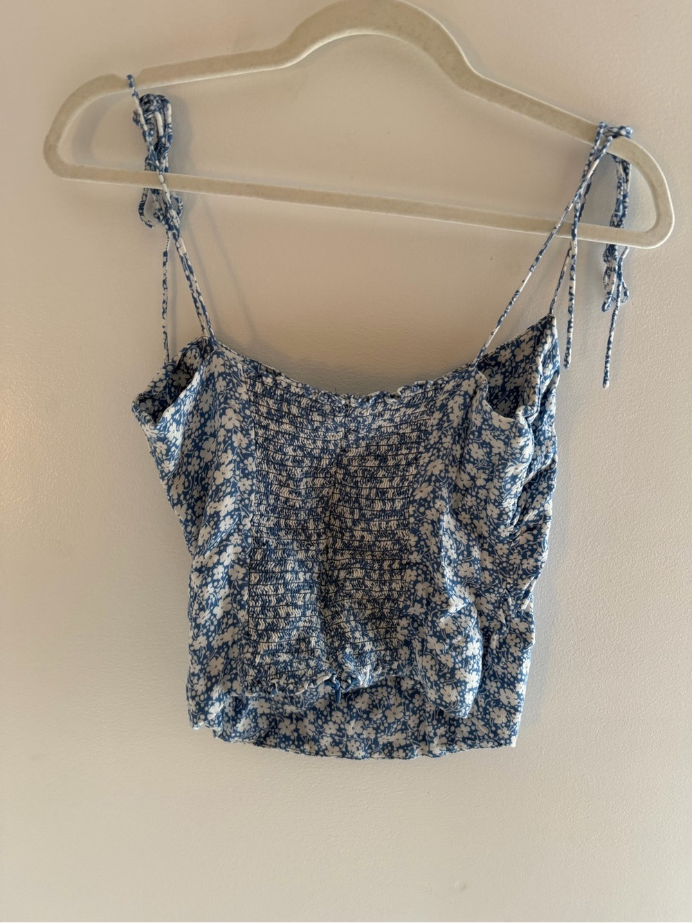 Reformation Floral Tie-Shoulder Camisole Top - Picture 2 of 3